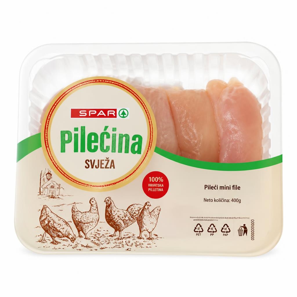 Spar pileći mini file 400 g Akcija u trgovini Spar