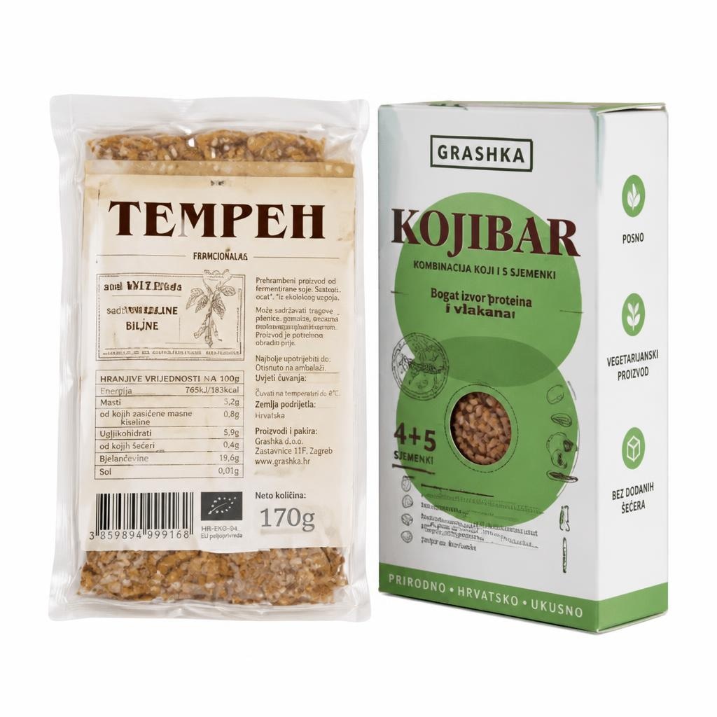 Bio tofu ili tempeh Grashka od 170 g do 200 g - Akcija u trgovini Spar