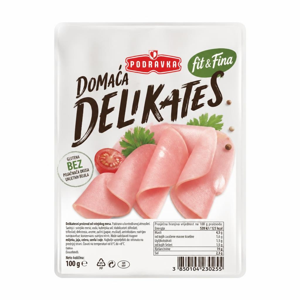 Podravka Fit&Fina Domaća delikates 100 g Akcija u trgovini Plodine