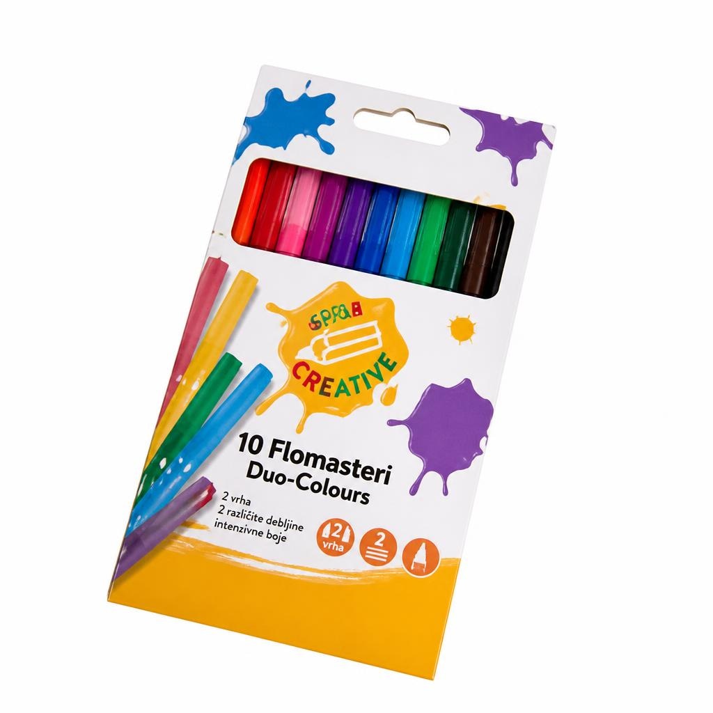 Flomasteri 10 komada Akcija u trgovini Interspar
