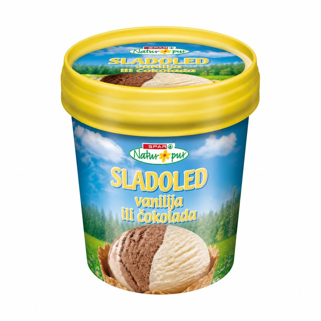 SLADOLED 480 ml Natur Pur - Akcija u trgovini Spar