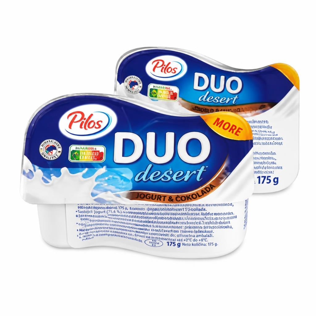 Pilos Duo jogurt 175 g Akcija u trgovini Lidl