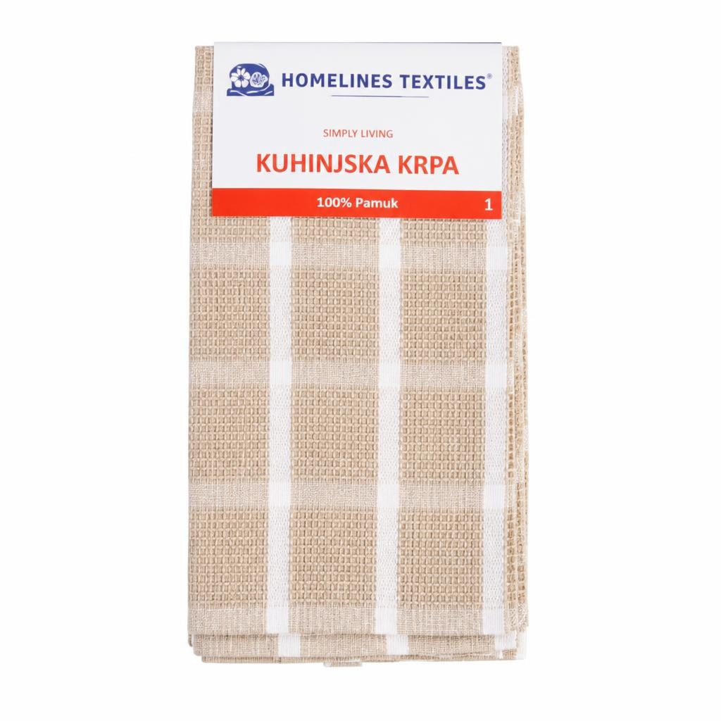 Homelines Textiles kuhinjska krpa 100% pamuk 1 kom, 52 x 76 cm Akcija u trgovini Tommy