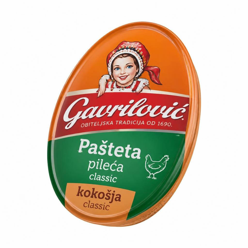Gavrilović pašteta pileća classic, kokošja classic 100 g Akcija u trgovini NTL
