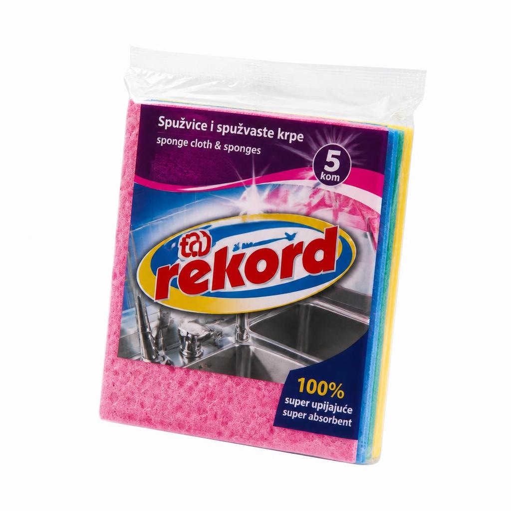 Rekord Tim spužvice i spužvaste krpe Akcija u trgovini Plodine