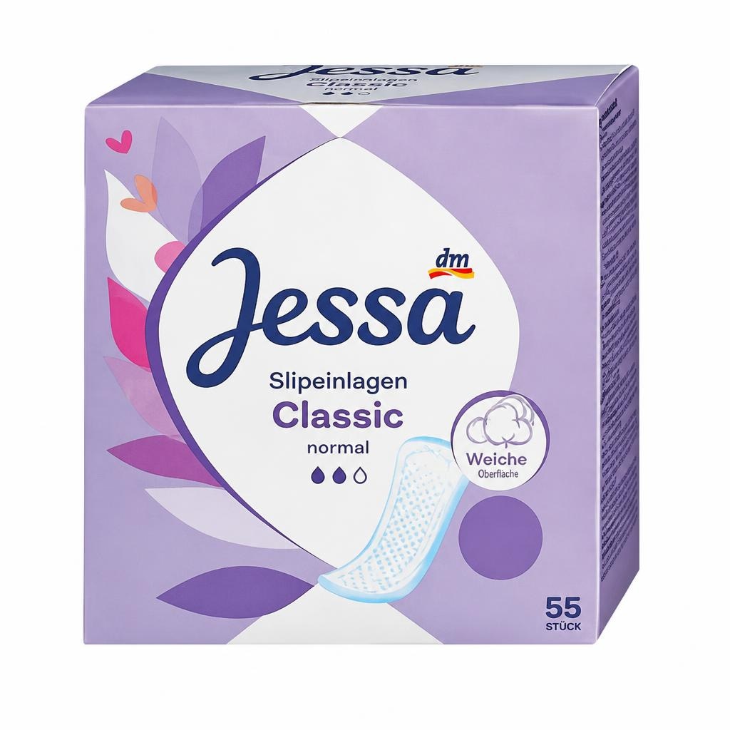 Jessa dnevni ulošci 55 kom Akcija u trgovini Dm