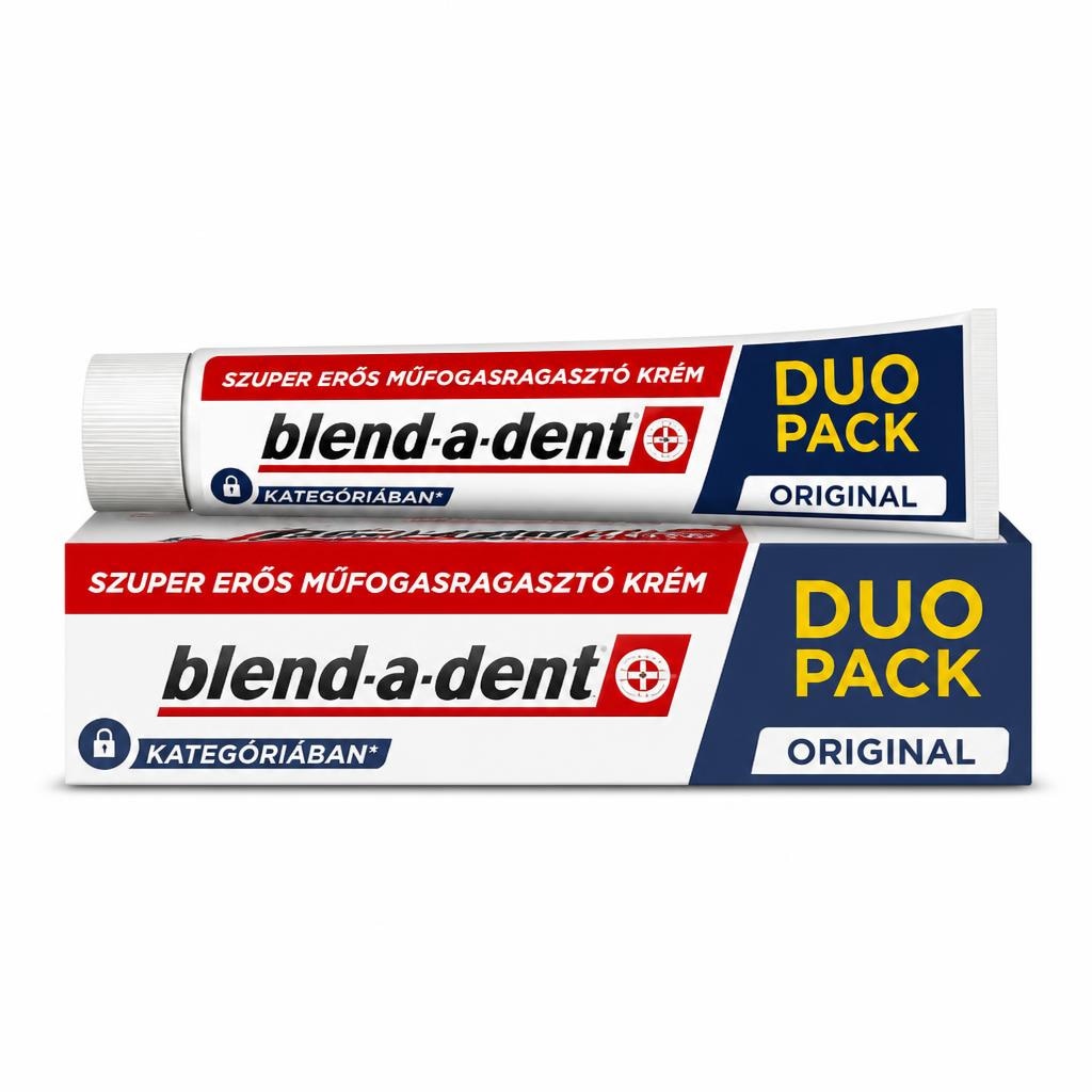 Blend-a-dent krema za učvršćivanje zubne proteze duopack, 94 g Akcija u trgovini Konzum