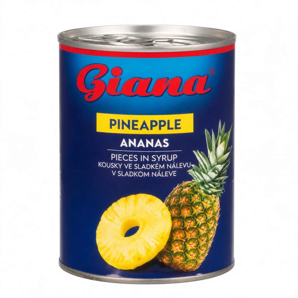 Kompot od ananasa Giana 565 ml (OM: 340 g) - Akcija u trgovini KTC