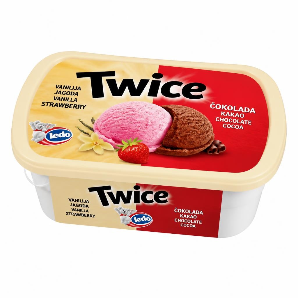 Ledo sladoled Akcija u trgovini Ribola