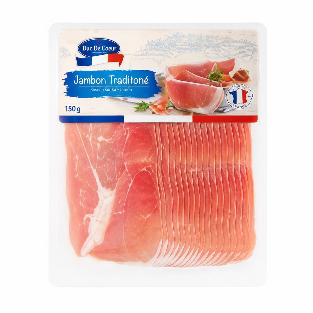 Duc De Coeur Sušena šunka jambon 150 g Akcija u trgovini Lidl
