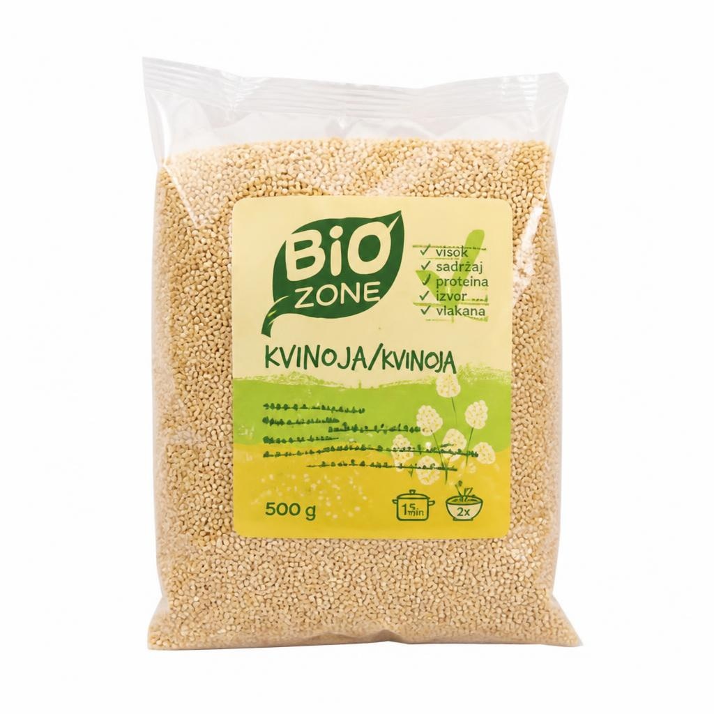 Bio Zone kvinoja 500g Akcija u trgovini Konzum