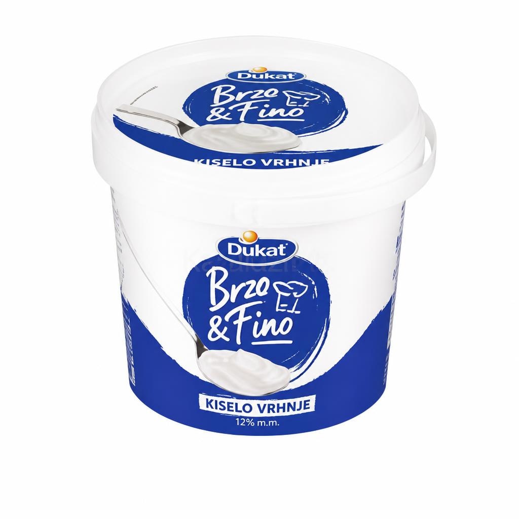 Dukat Brzo&Fino kiselo vrhnje 900 g Akcija u trgovini Kaufland