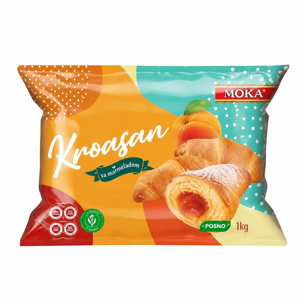 Moka kroasan marelica 1 kg Akcija u trgovini Pivac