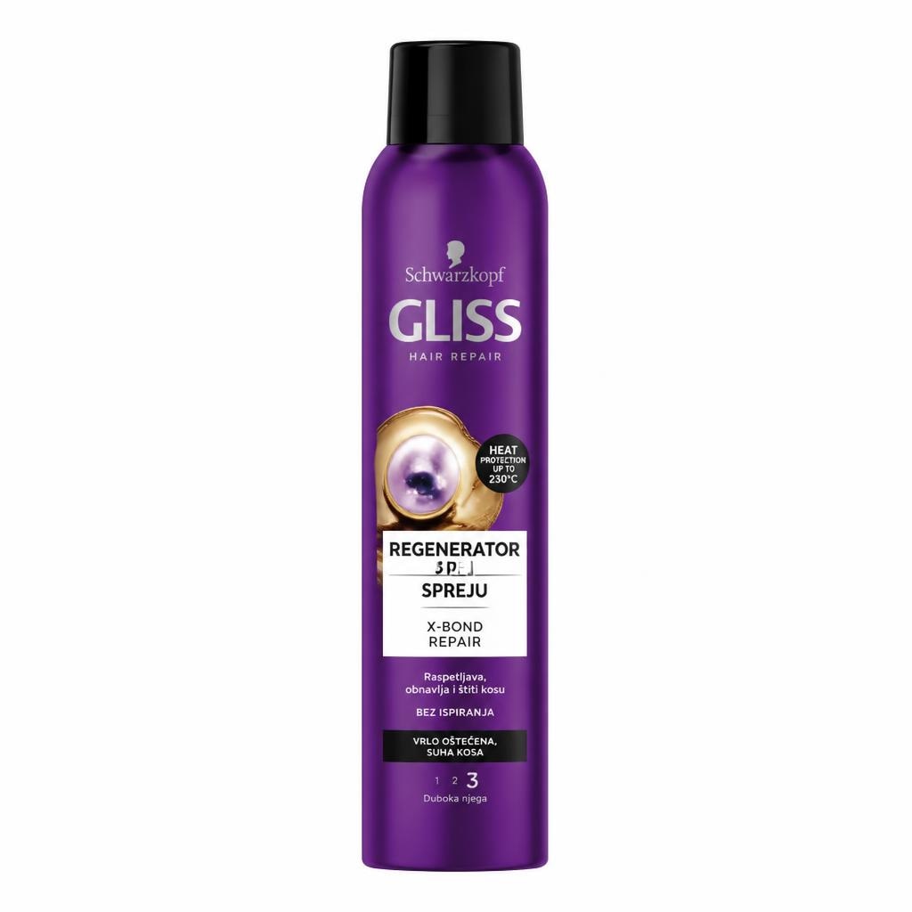 Gliss regenerator u spreju 200 ml Akcija u trgovini Konzum