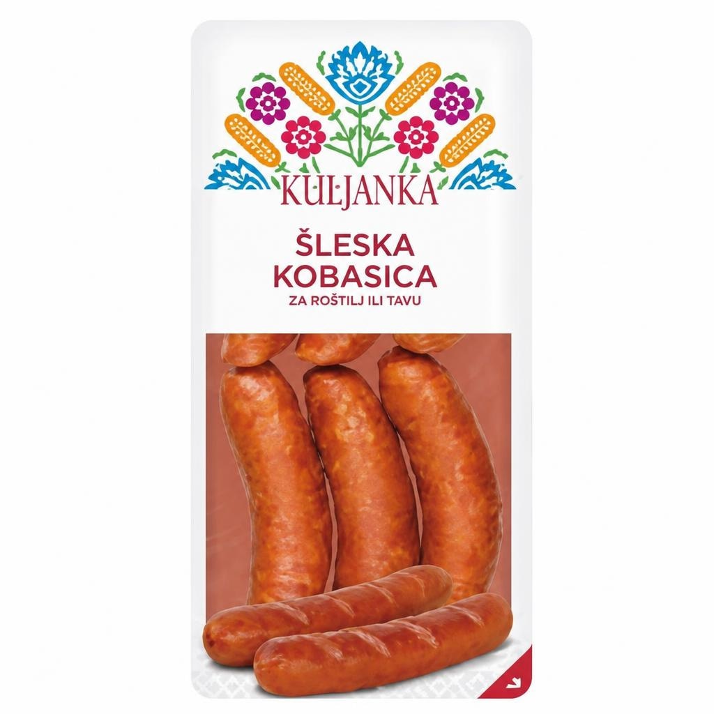 KULJANKA Šleska kobasica 600 g - Akcija u trgovini Lidl
