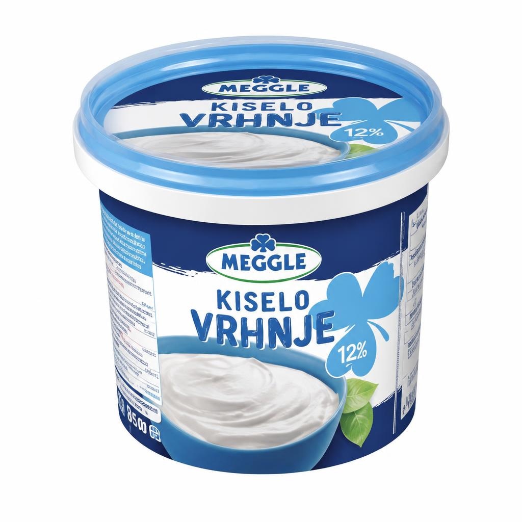 Meggle Kiselo vrhnje 850 g Akcija u trgovini Plodine