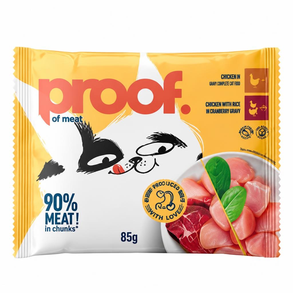 Hrana za mačke Proof 4x85 g - Akcija u trgovini KTC