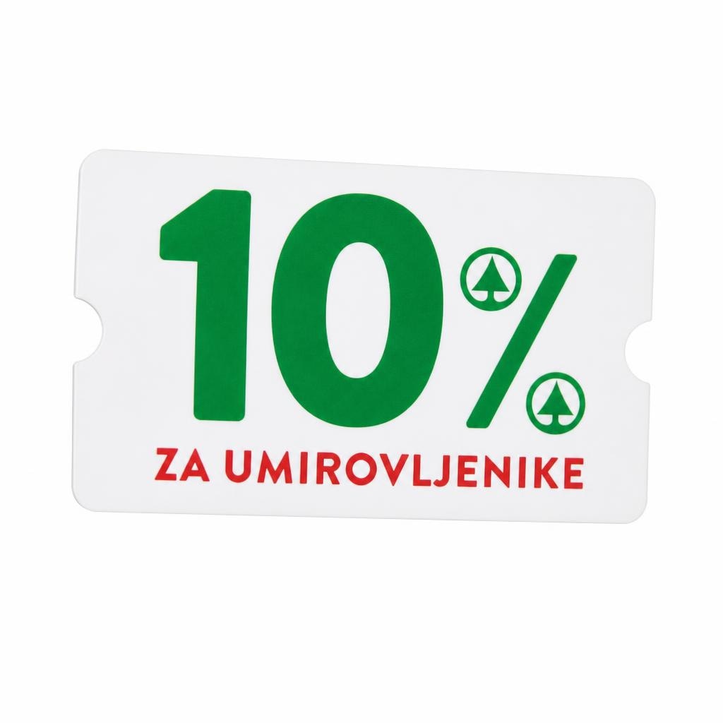 Popust za umirovljenike Akcija u trgovini Spar