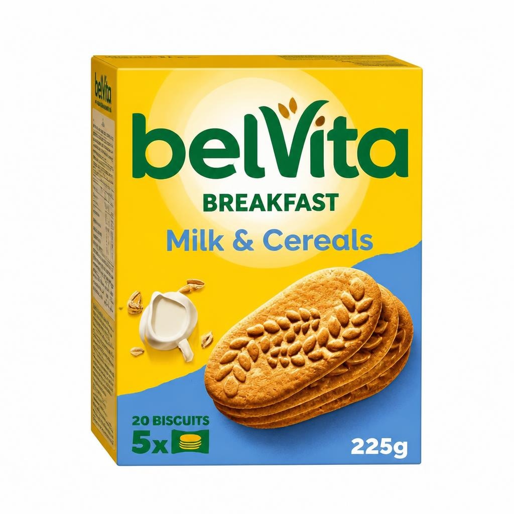 Belvita Breakfast Mlijeko i žitarice 225g - Akcija u trgovini Žabac
