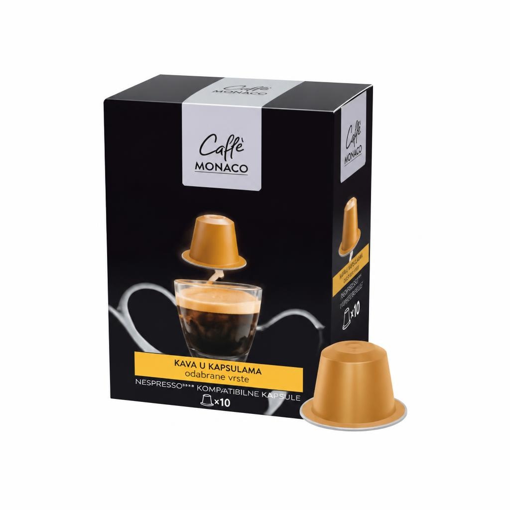 Caffe Monaco kava u kapsulama 52 - 112 g Akcija u trgovini Plodine