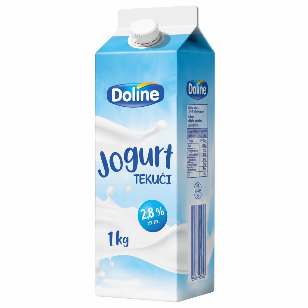 Doline tekući jogurt 1 kg Akcija u trgovini Plodine