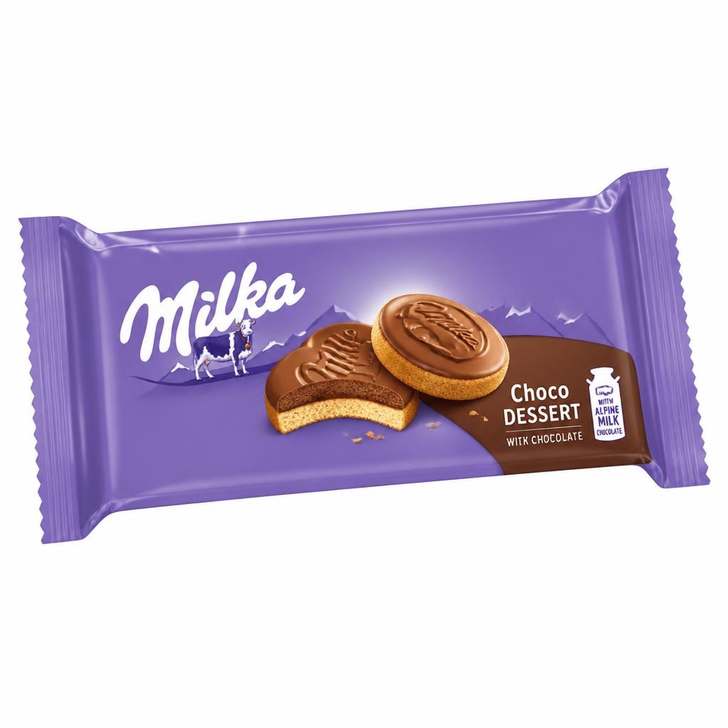 Milka Biskvit Choco Dessert 24x128 g / 24x147 g Akcija u trgovini Merkury
