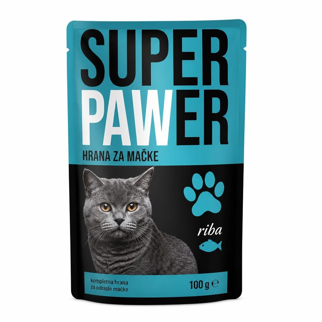 Super Pawer hrana za mačke piletina-puretina, riba 425 g Akcija u trgovini NTL