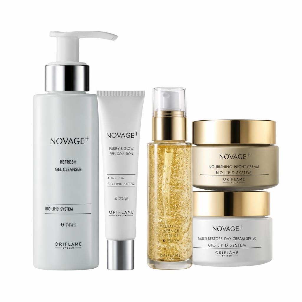 Novage+ Restore set Set od 5 proizvoda u punoj veličini Akcija u trgovini Oriflame