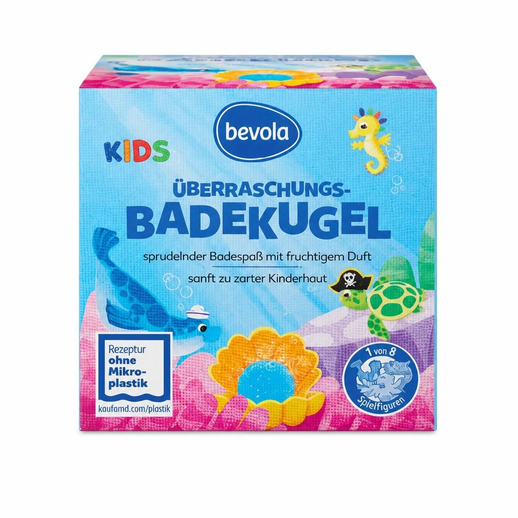 Bevola Kids Lopta za kupanje s iznenađenjem 150 g - Akcija u trgovini Kaufland