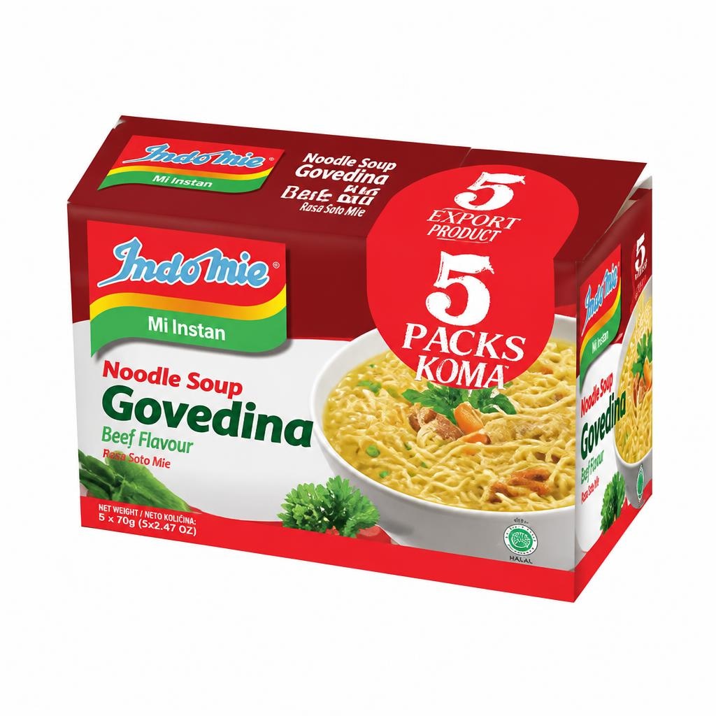 Indomie juha goveđa 5x70g Akcija u trgovini Vrutak