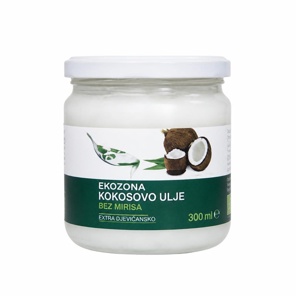 Ekozona kokosovo ulje bez mirisa 300 ml Akcija u trgovini KTC