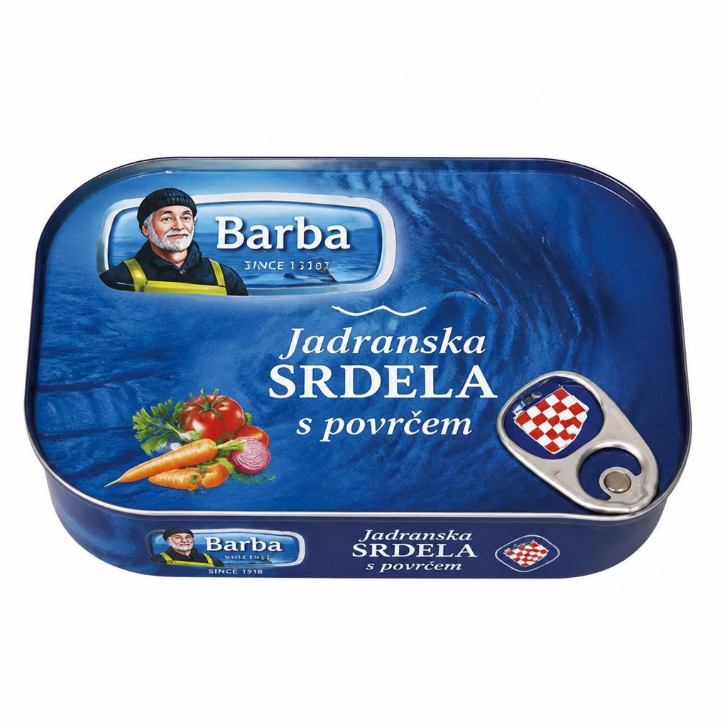 Barba Konzervirana riba 100-240 g Akcija u trgovini Plodine