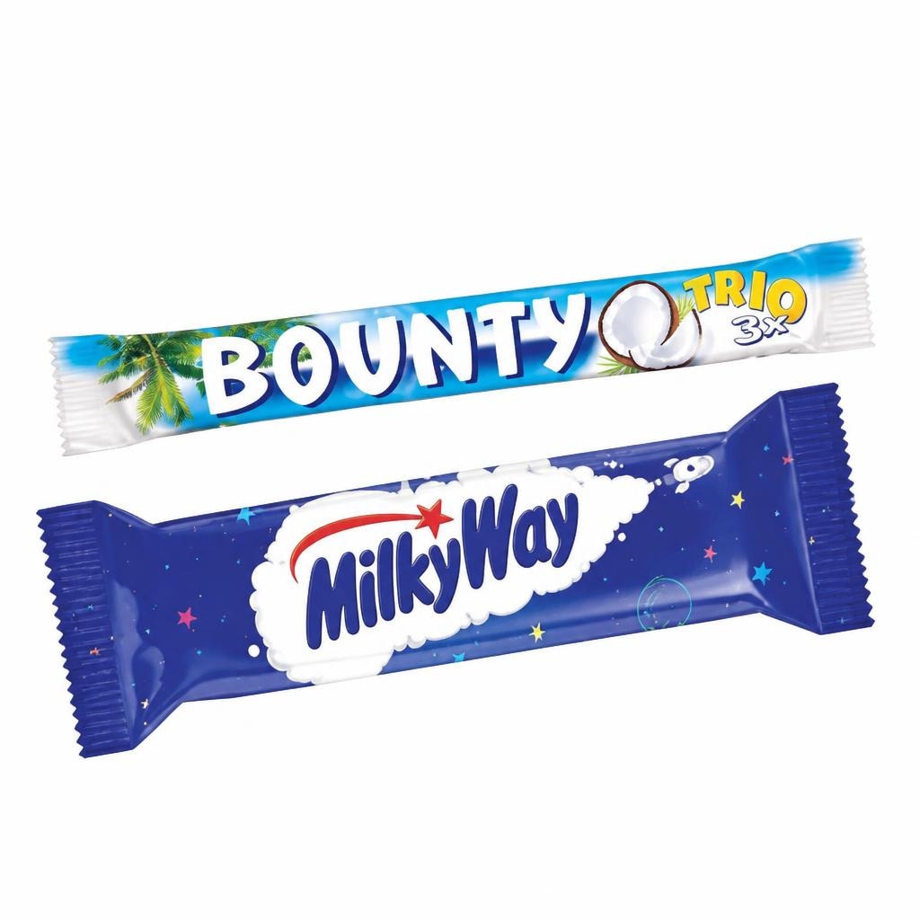 Milky Way ili Bounty čokoladni desert Akcija u trgovini Tommy