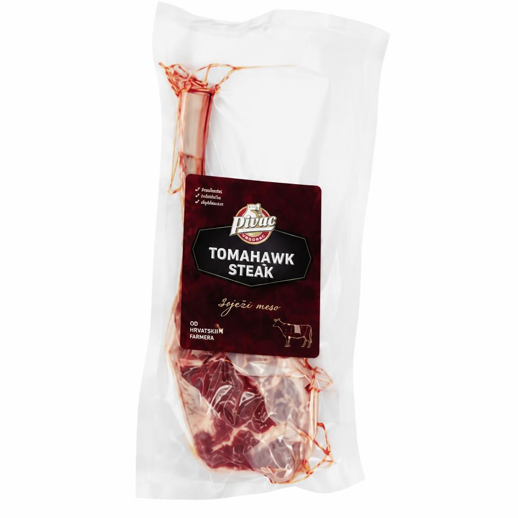 Pivac Svježi Tomahawk Steak 1 kg - Akcija u trgovini Plodine