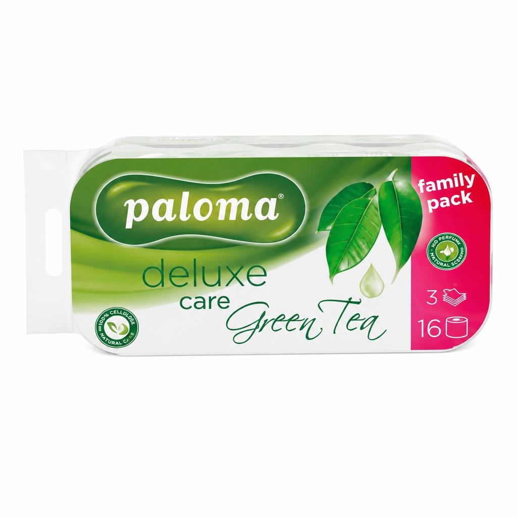 Toaletni papir Paloma deluxe green tea 16 kom - Akcija u trgovini KTC