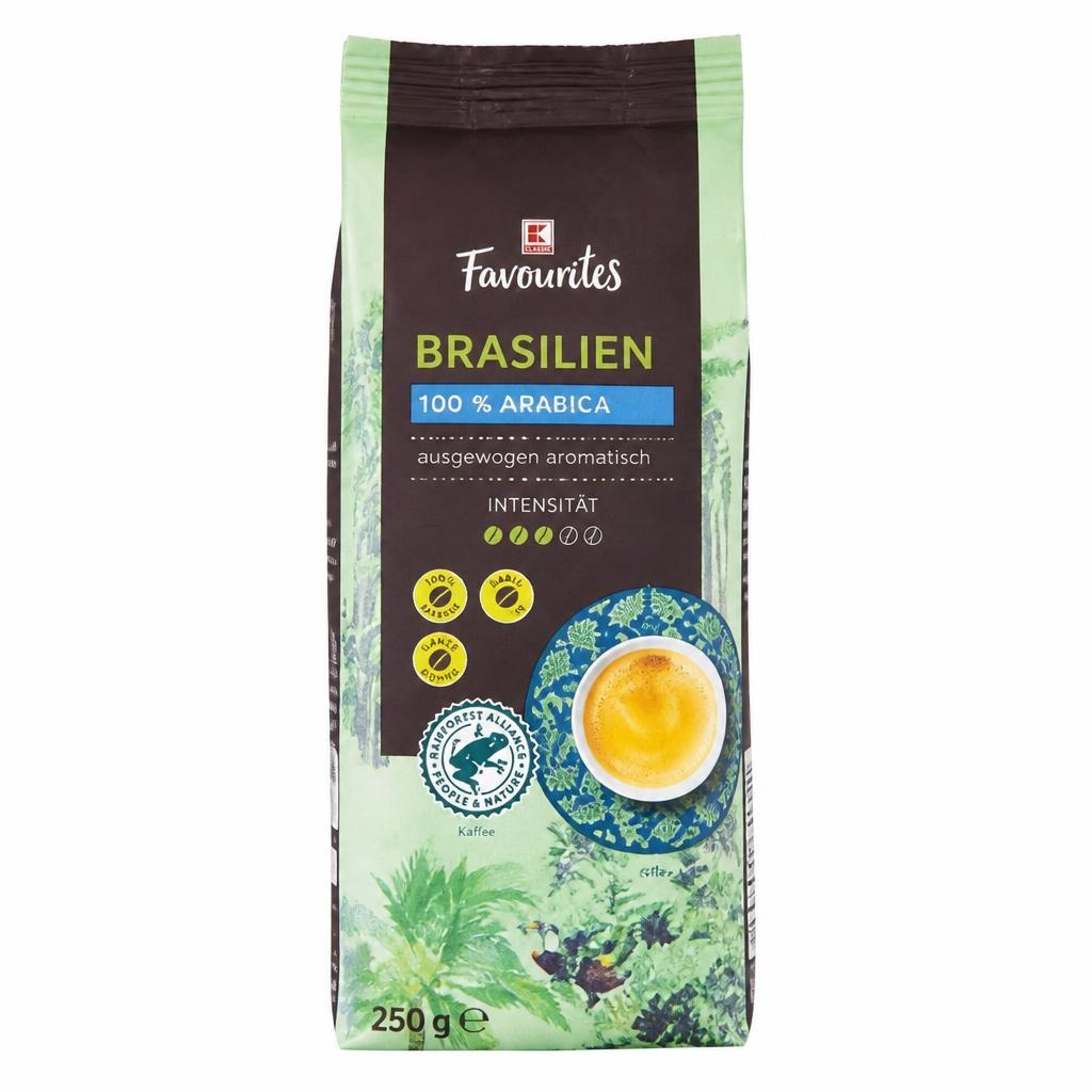 Favourites Mljevena kava Brazil 250 g - Akcija u trgovini Kaufland