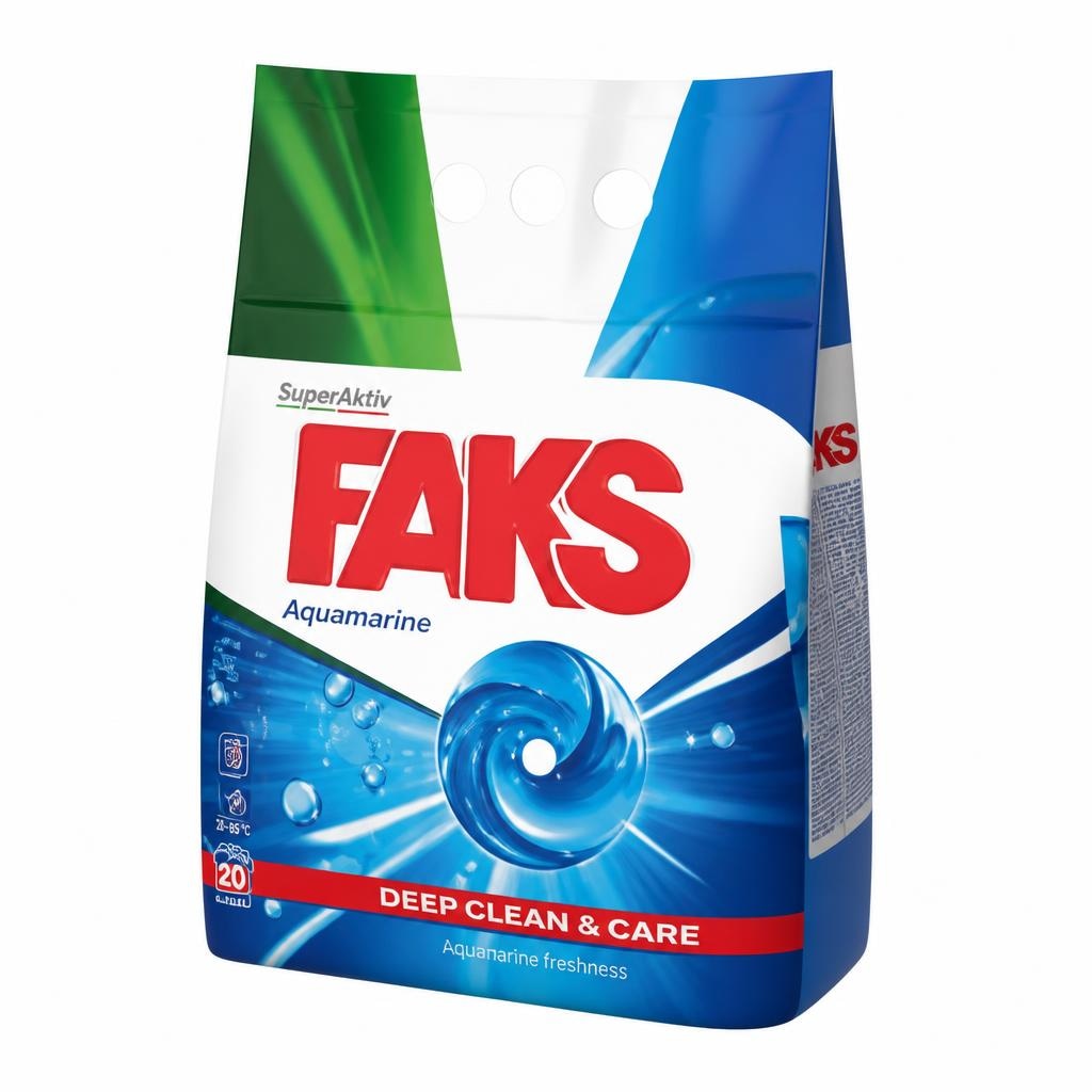 Faks Prašak za pranje rublja 1,1 kg Akcija u trgovini Trgovina Krk