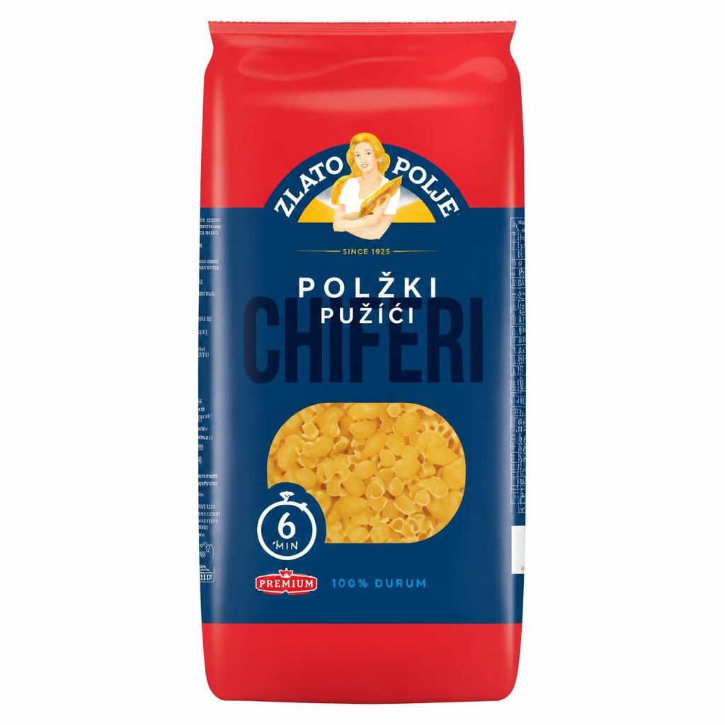 Tjestenina Zlato Polje 500 g - Akcija u trgovini KTC