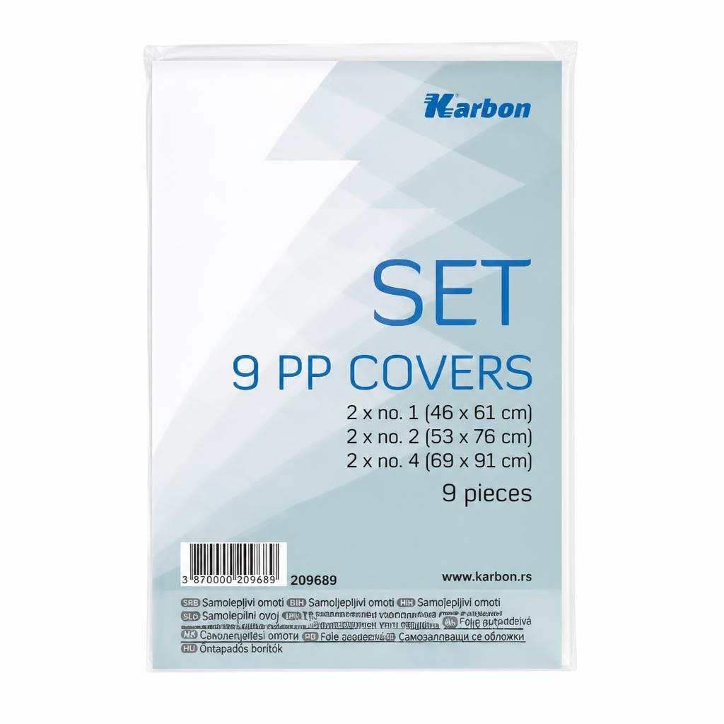 Karbon Samoljepljivi omoti Set, 9 komada u setu Akcija u trgovini Lidl