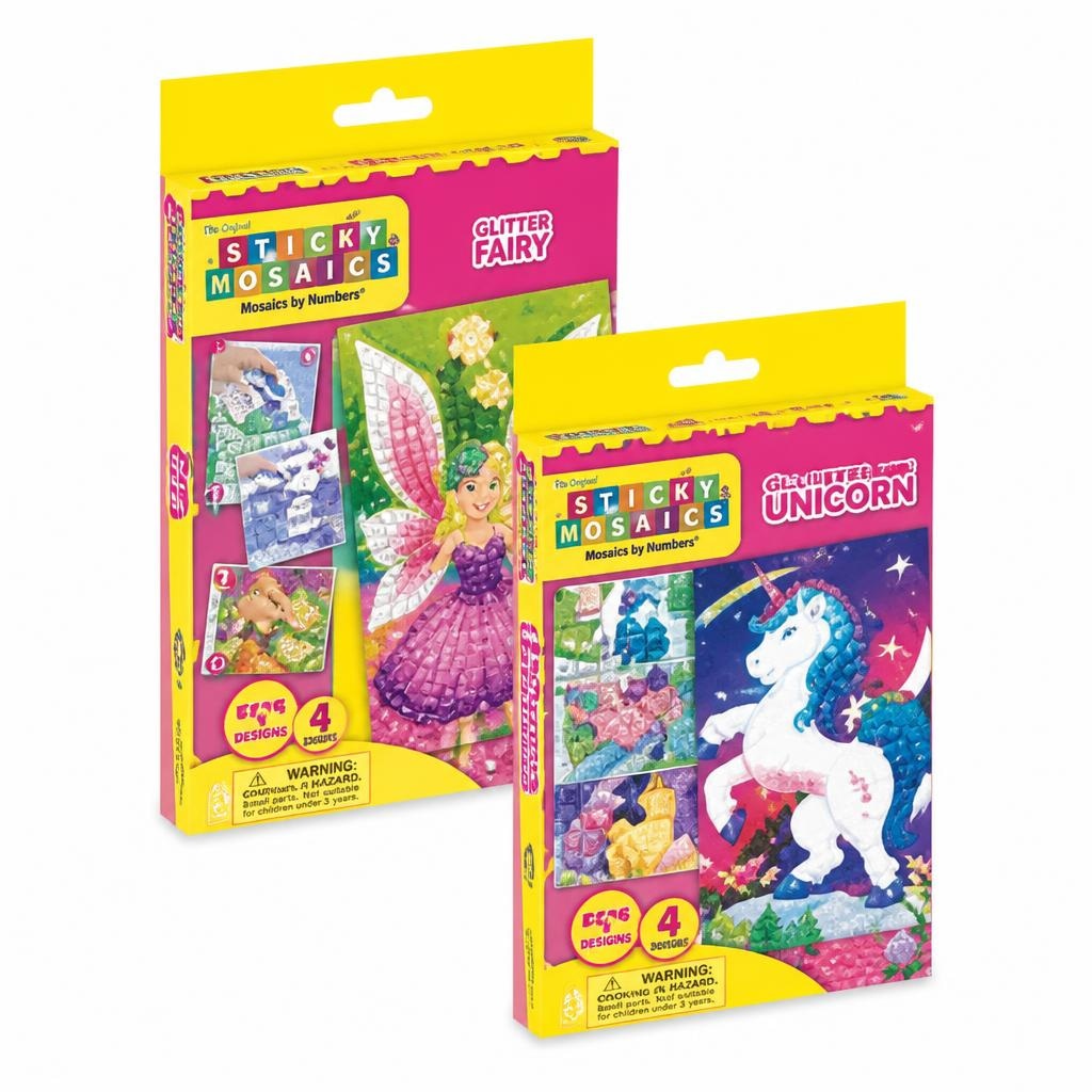 Invento Sticky Mosaics svjetlucava vila ili jednorog Akcija u trgovini Mueller