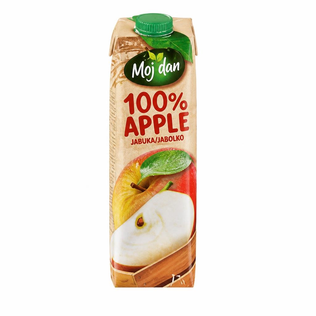 Moj Dan 100% sok 1l Akcija u trgovini Konzum