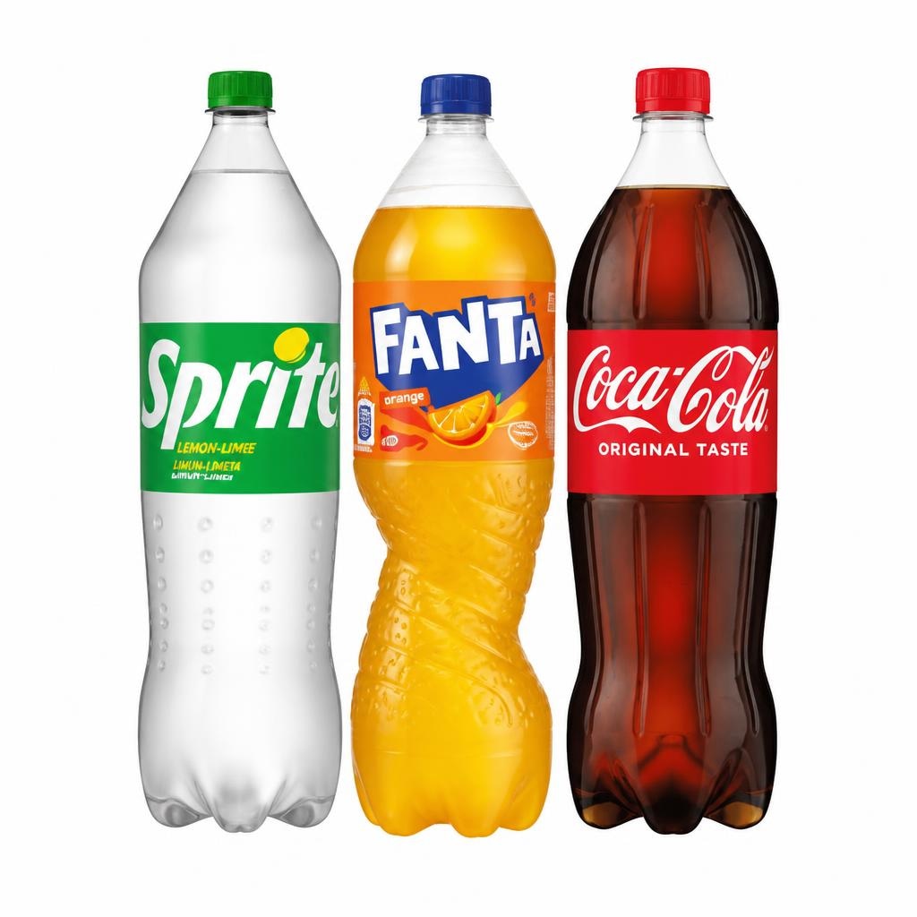Gazirano piće Coca Cola, Fanta, Sprite 2 l Akcija u trgovini Djelo