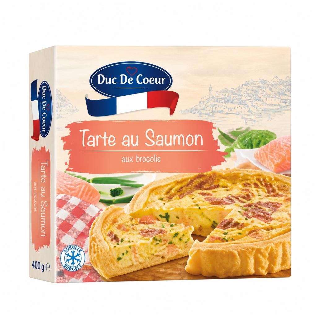 Duc De Coeur Pita s lososom 400 g Akcija u trgovini Lidl