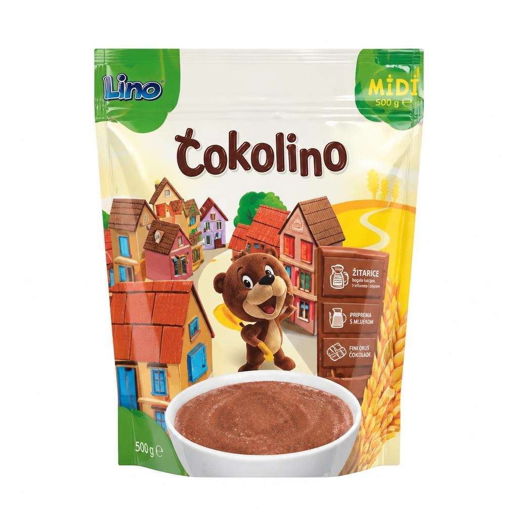 Podravka Lino Čokolino 500 g Akcija u trgovini Djelo