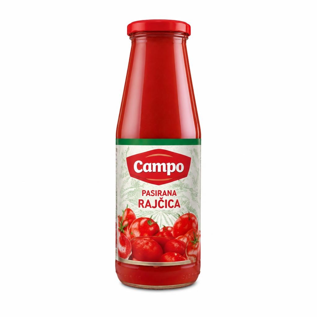 Campo pasirana rajčica 600 g Akcija u trgovini Plodine