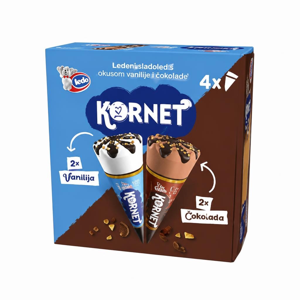Ledo Kornet M4 4x120g Akcija u trgovini Vrutak