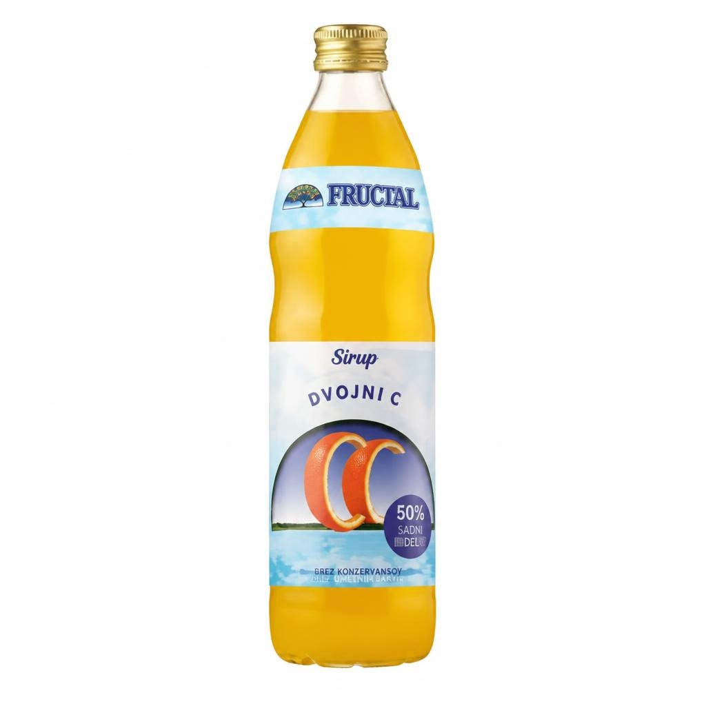 Sirup 1 l Fructal - Akcija u trgovini Plodine
