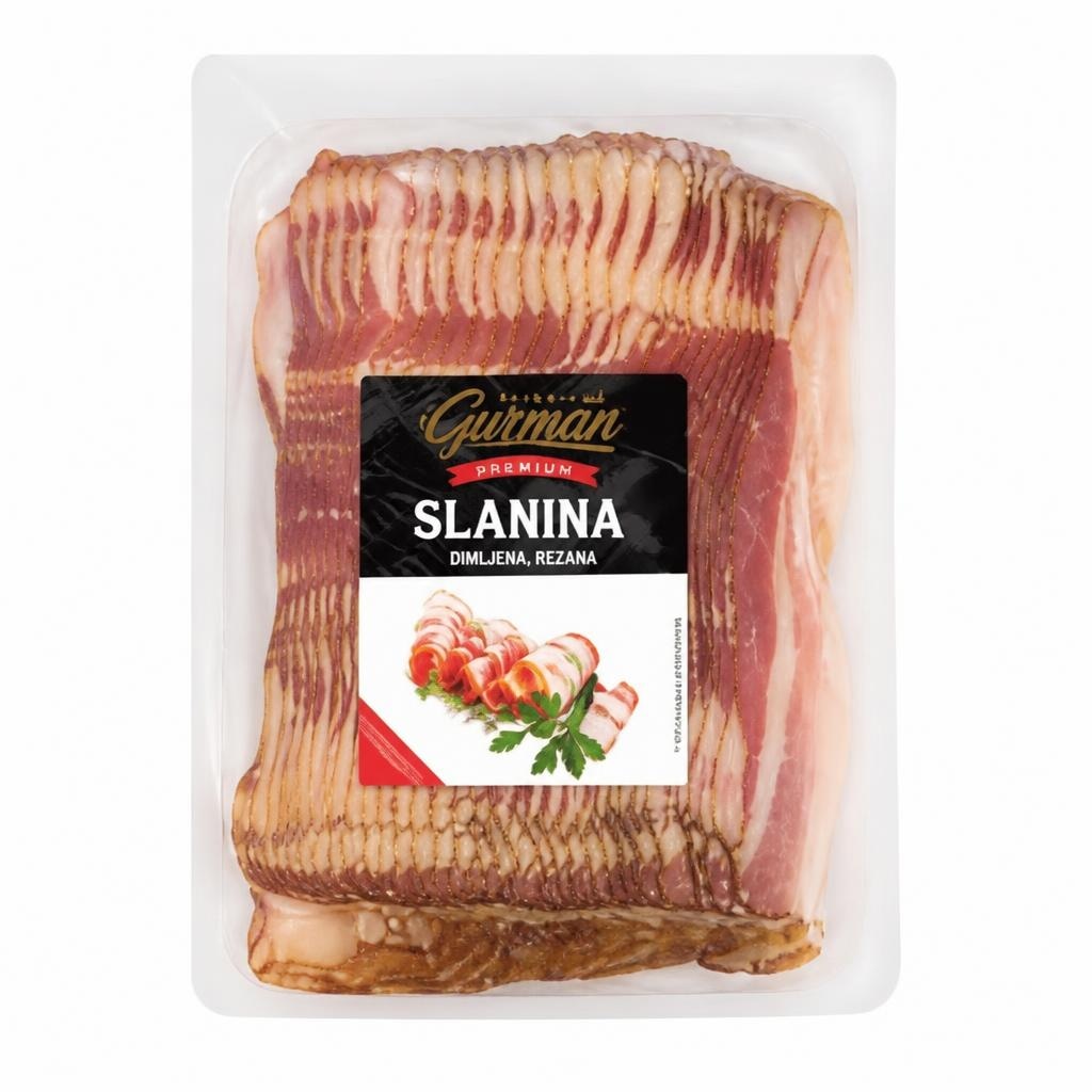 Gurman slanina gastro rezano cca 1 kg Akcija u trgovini Stanić Diskont