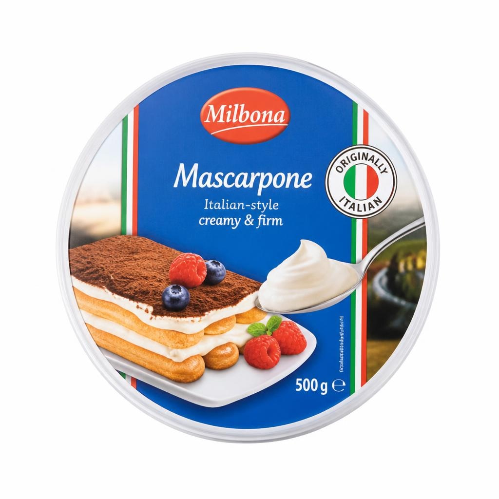 Milbona Mascarpone 500 g Akcija u trgovini Lidl