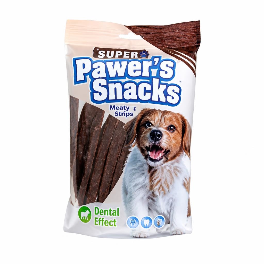 Super Pawer Poslastica za pse Meaty Strips 120 g - Akcija u trgovini NTL